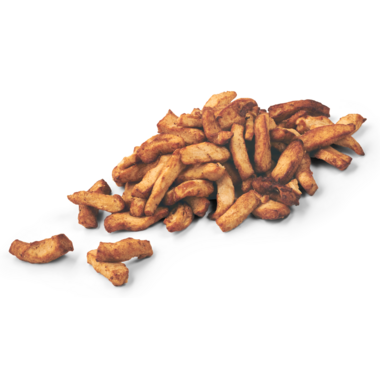 GEROOSTERDE KIPFILETSTRIPS 10/12mm  5x1kg